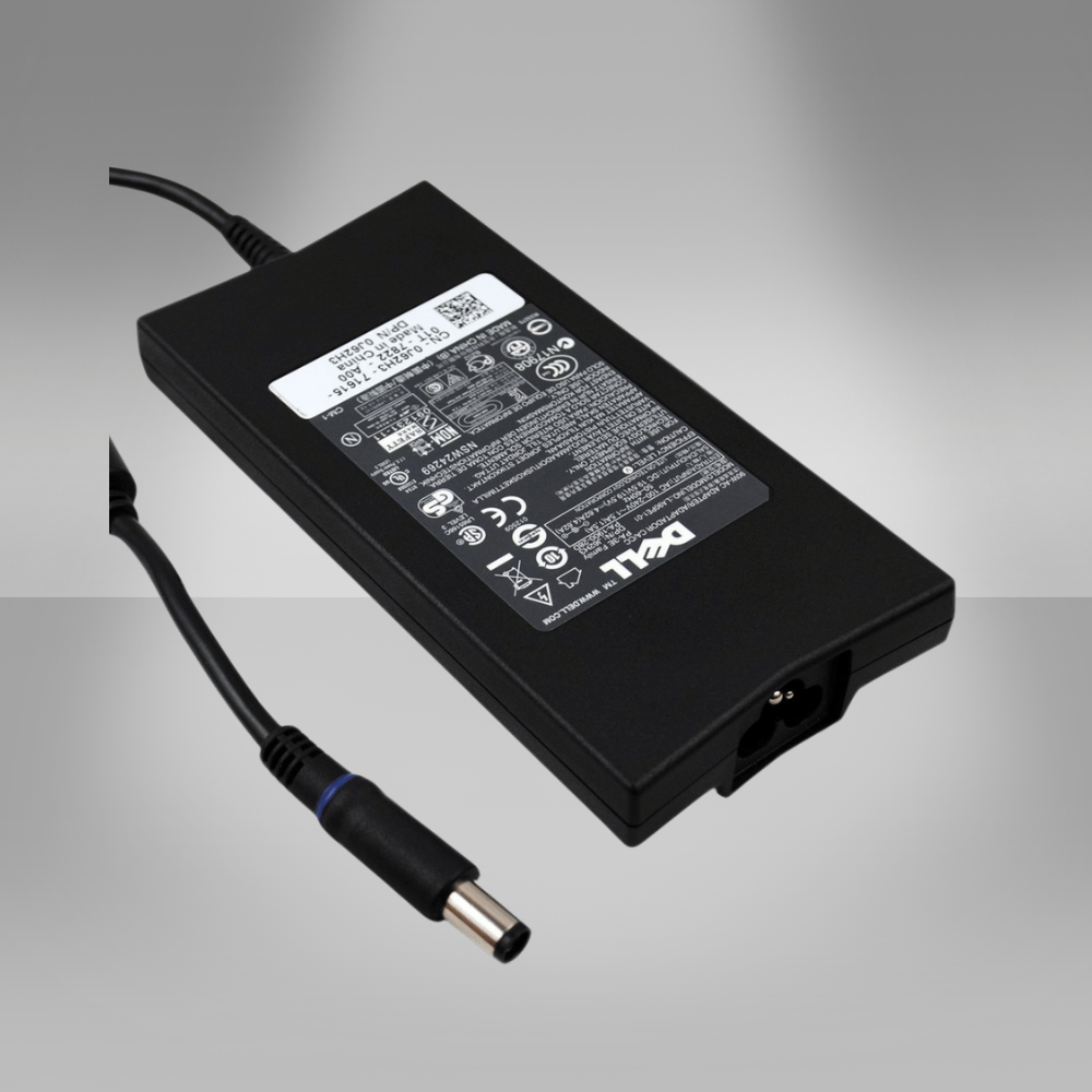 Käytetty Dell 90W virtalähde kannettavaan tietokoneeseen