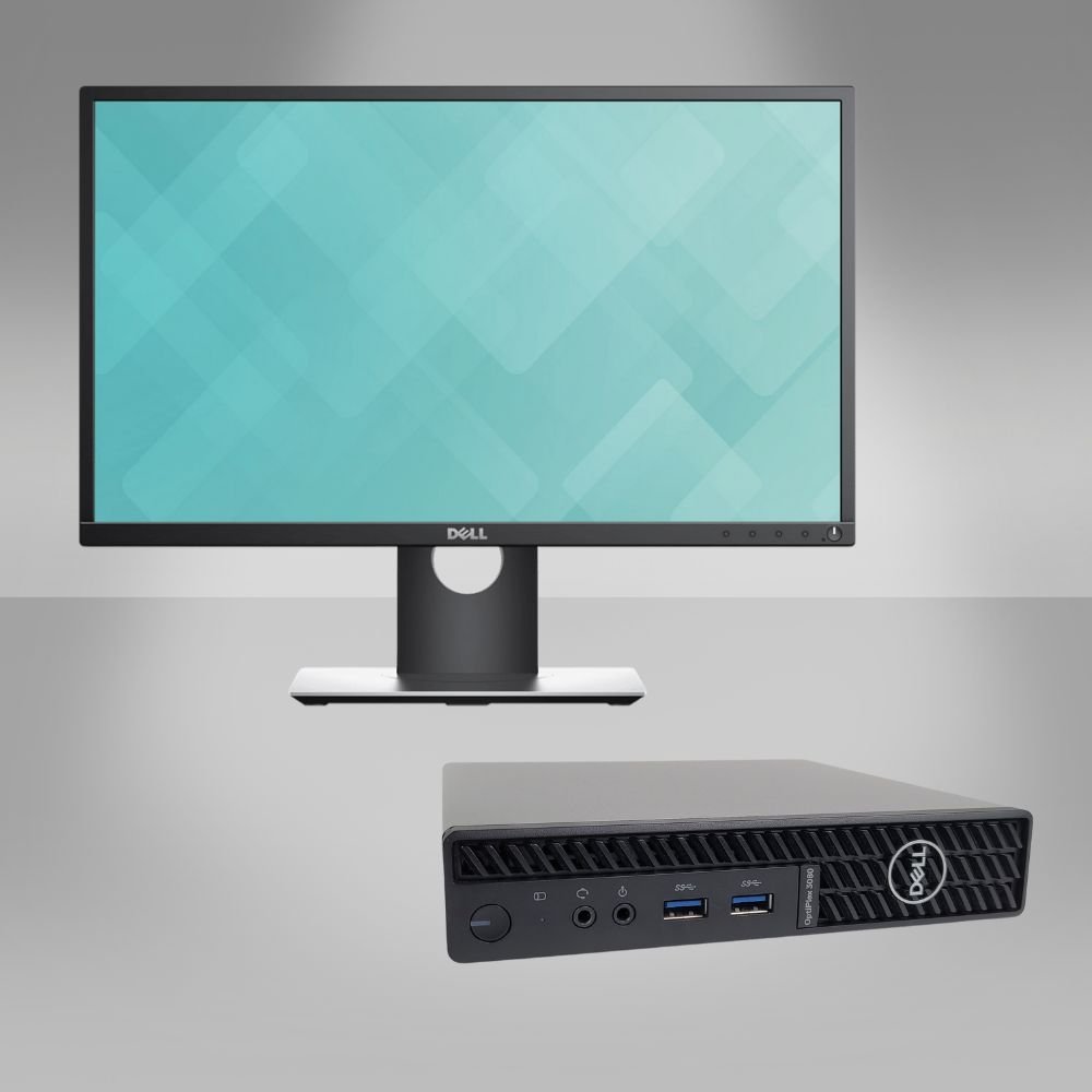 Dell Mini-PC konepaketti Dell OptiPlex 3080 MFF Kuntoluokka A