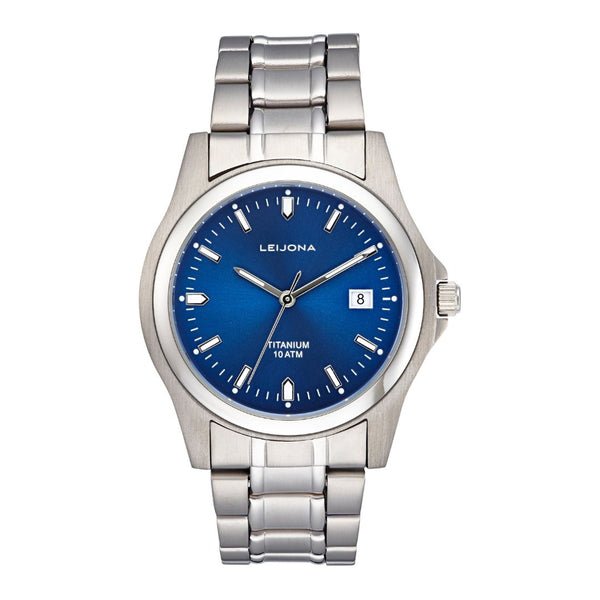 Leijona Titanium & Blue 5088-742 rannekello