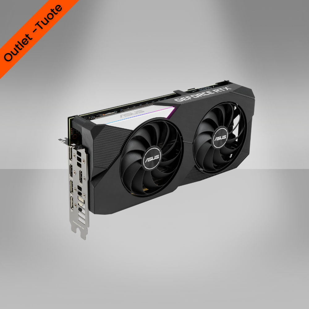 OUTLET | Asus GeForce RTX 3060 Ti DUAL näytönohjain