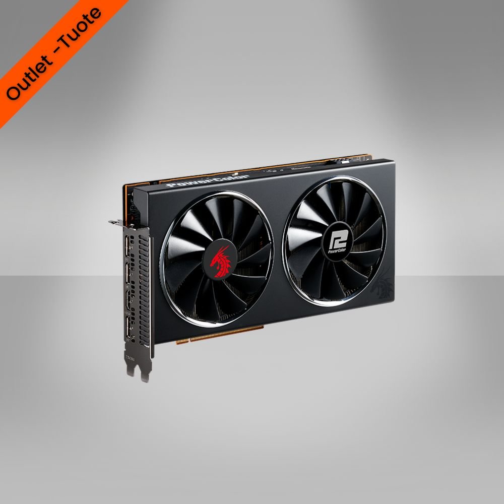 OUTLET | PowerColor Red Dragon Radeon RX 5600 XT 6GB näytönohjain