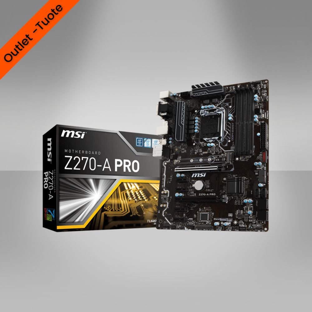 OUTLET | MSI Z270-A PRO Emolevy