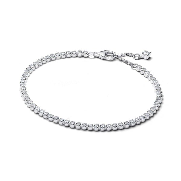 Pandora Timeless Sparkling Tennis rannekoru, hopea, 593927C01