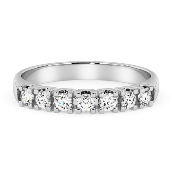 Silván Majlis timanttisormus 0,21ct, valkokultaa, vihkisormukset