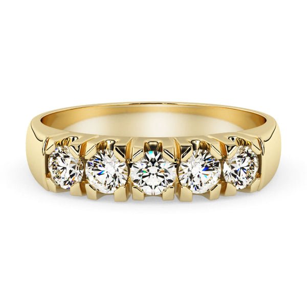 Silván Majlis timanttisormus 0,50ct, keltakultaa, vihkisormukset