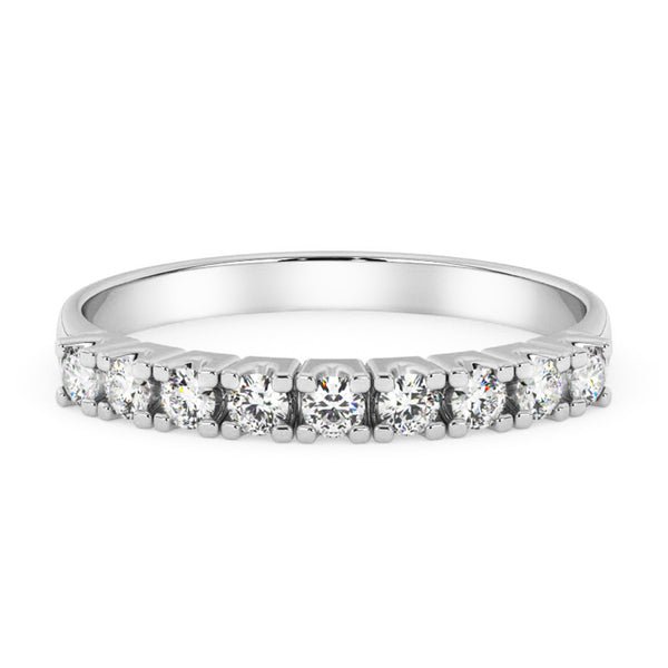 Silván Majlis timanttisormus 0,18ct, valkokultaa, vihkisormukset