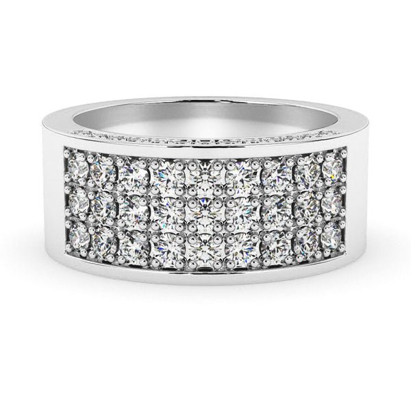 Silván Henrietta timanttisormus 0,95ct, valkokultaa, vihkisormukset