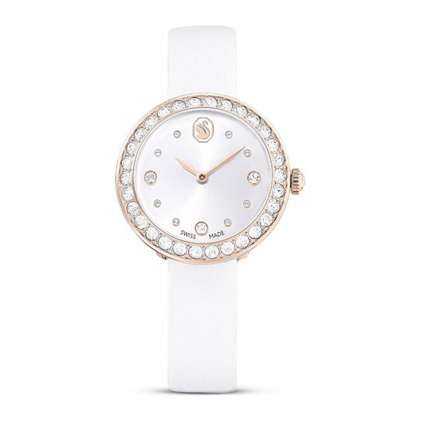 Swarovski Matrix tennis rannekello, samppanjakullanväri ja kirkkaat kristallit, 5710103