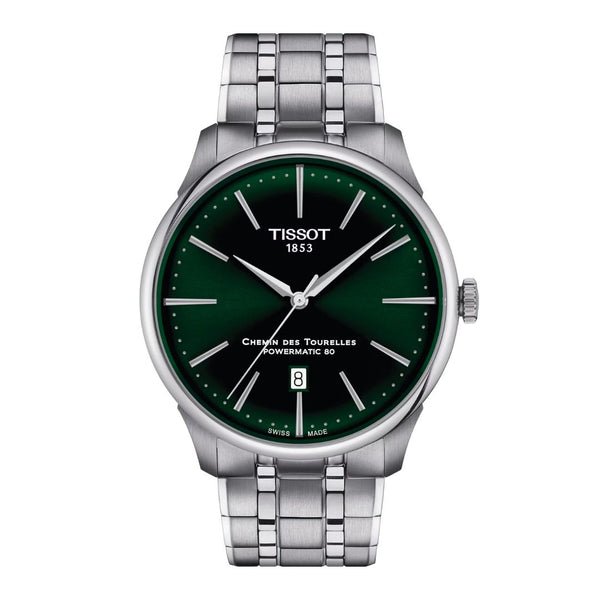 Tissot Chemin des Tourelles Powermatic 80, T1394071109100, rannekello