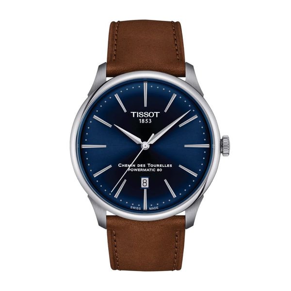 Tissot Chemin des Tourelles Powermatic 80, T1394071604100, rannekello