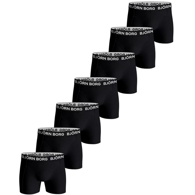 Björn Borg Cotton Stretch Boxer + Wash Bag 7P