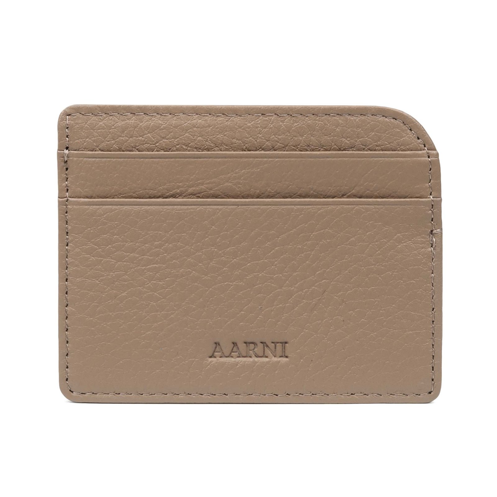 Hirvennahkainen Korttikotelo (hiekka)