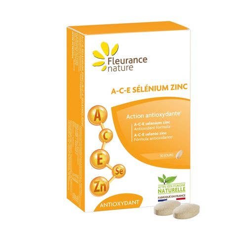 LUONNOLLINEN A-C-E + SELEENI + SINKKI / 30 KPL