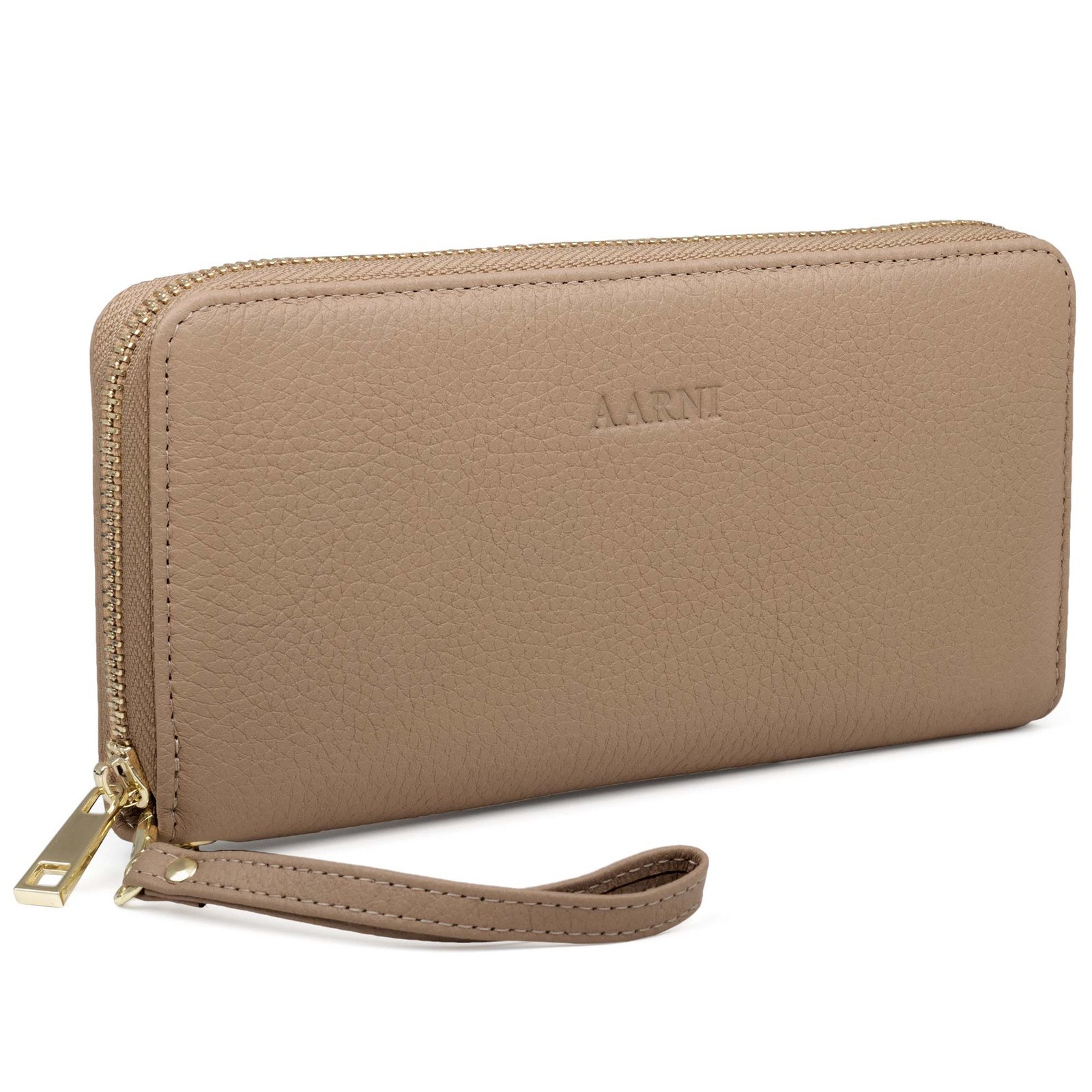 Hirvennahkainen Clutch-lompakko (hiekka)