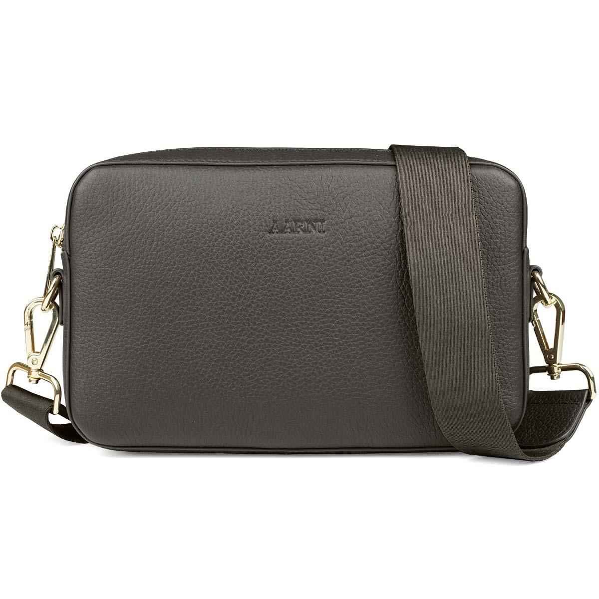 Iso Olkalaukku (oliivi)