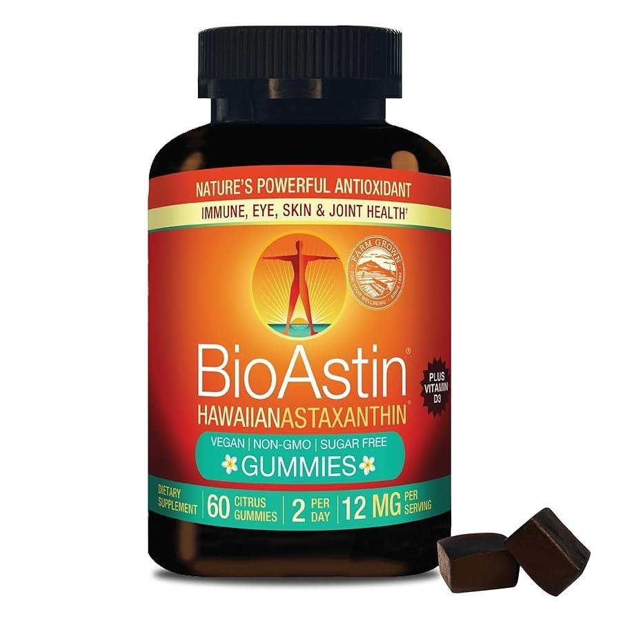 BIOASTIN / HAVAIJILAINEN ASTAKSANTIINI / 6 mg / 60 gummya