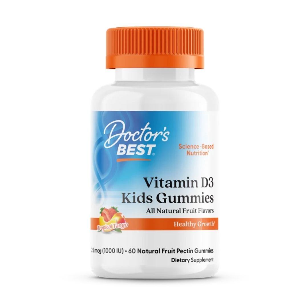 D3-VITAMIINI / LASTEN GUMMYT / HEDELMÄN MAKUISET / 60 gummya