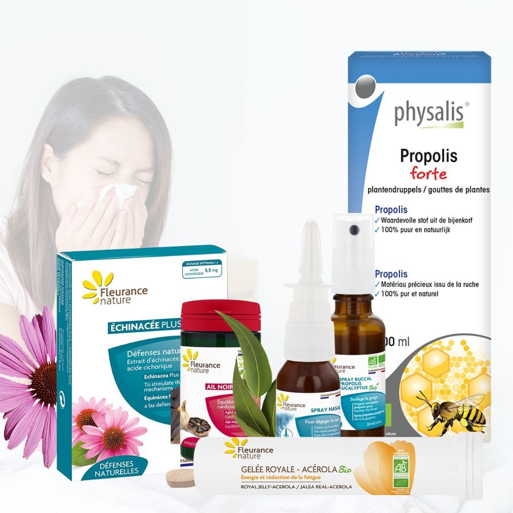 TEHOPAKETTI FLUNSSAN HOITOON / 6 TUOTETTA