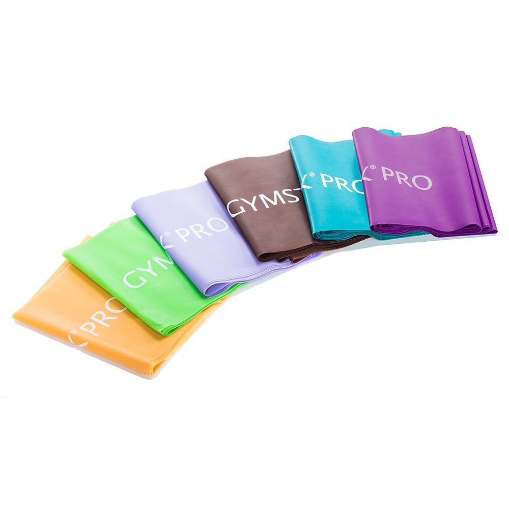 Gymstick Vastuskuminauha Exercise Band 2,5 m, Powerband & Mini Band