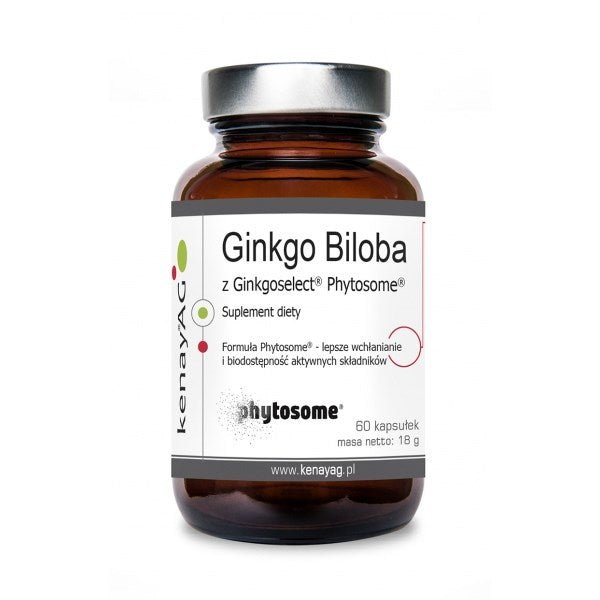 GINKGO BILOBA -UUTE / GINKGOSELECT PLUS FYTOSOMIT / 60 kaps.