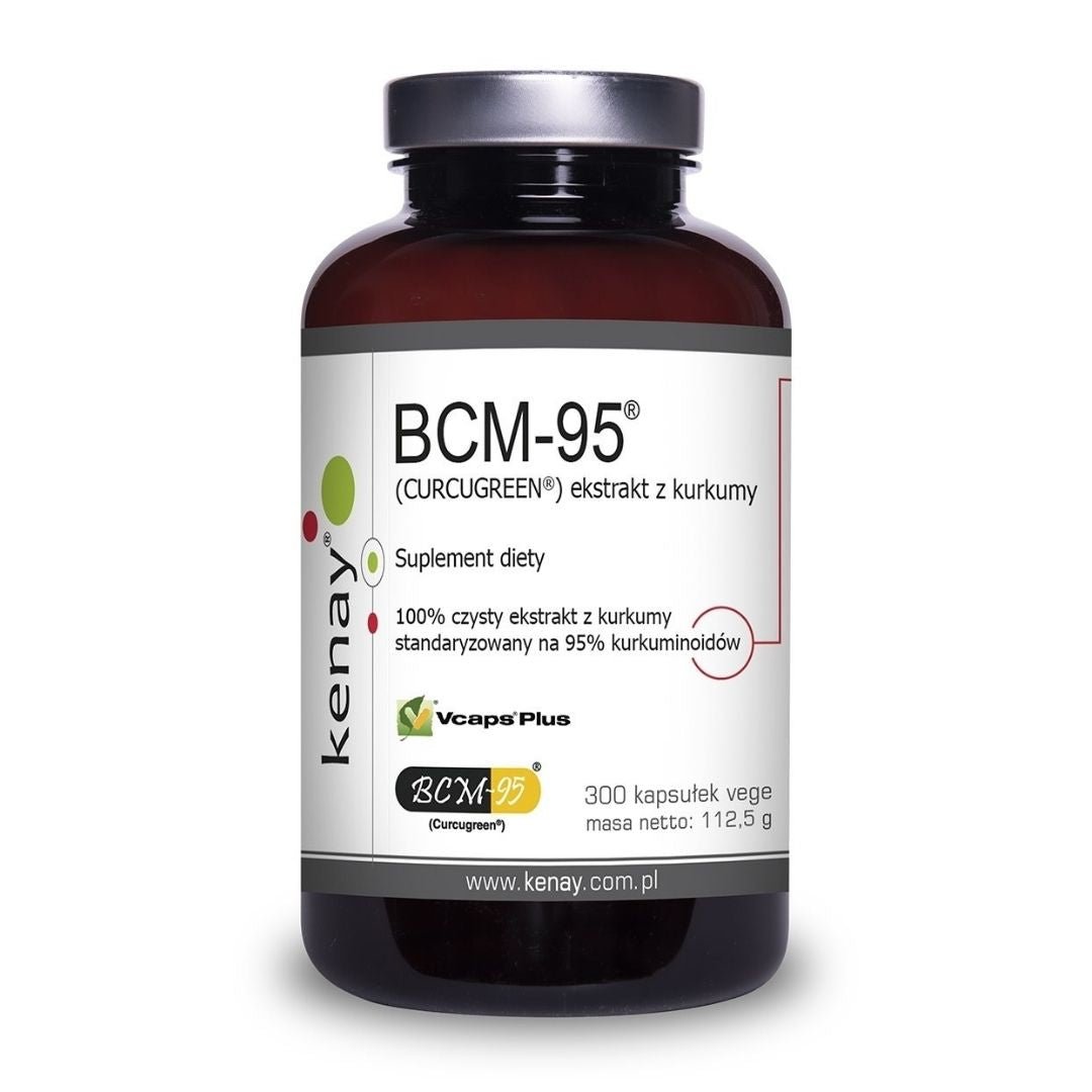 KURKUMIINI BCM-95 + PIPERIINI / Curcugreen / 750 mg / 300 vkaps.