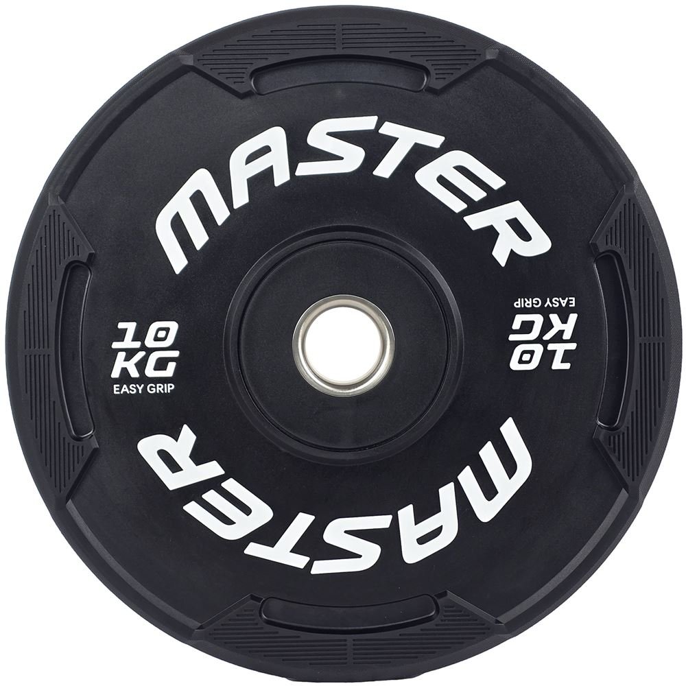 Master Fitness Easy Grip Black, Levypainot Bumper