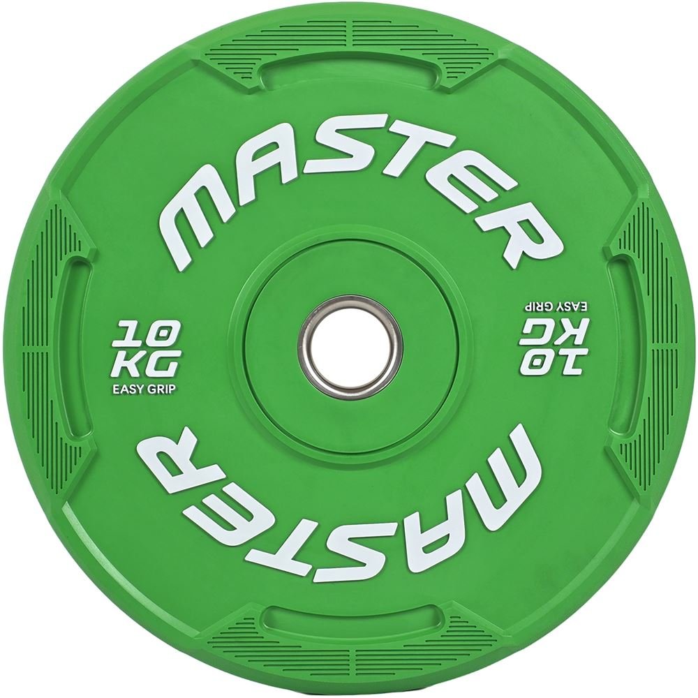 Master Fitness Easy Grip Color, Levypainot Bumper