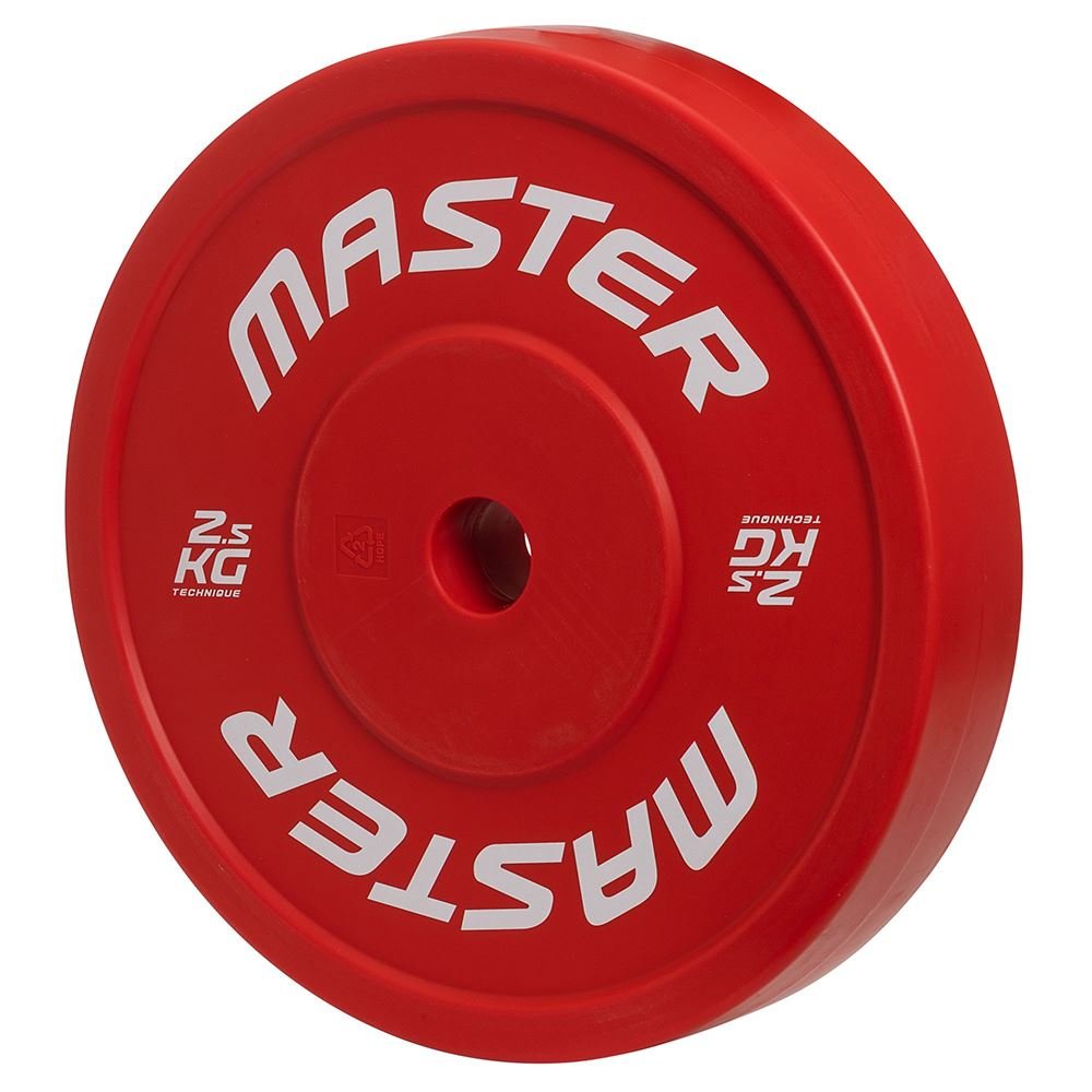 Master Fitness Tekniikkalevy, Levypainot Kumipäällyste