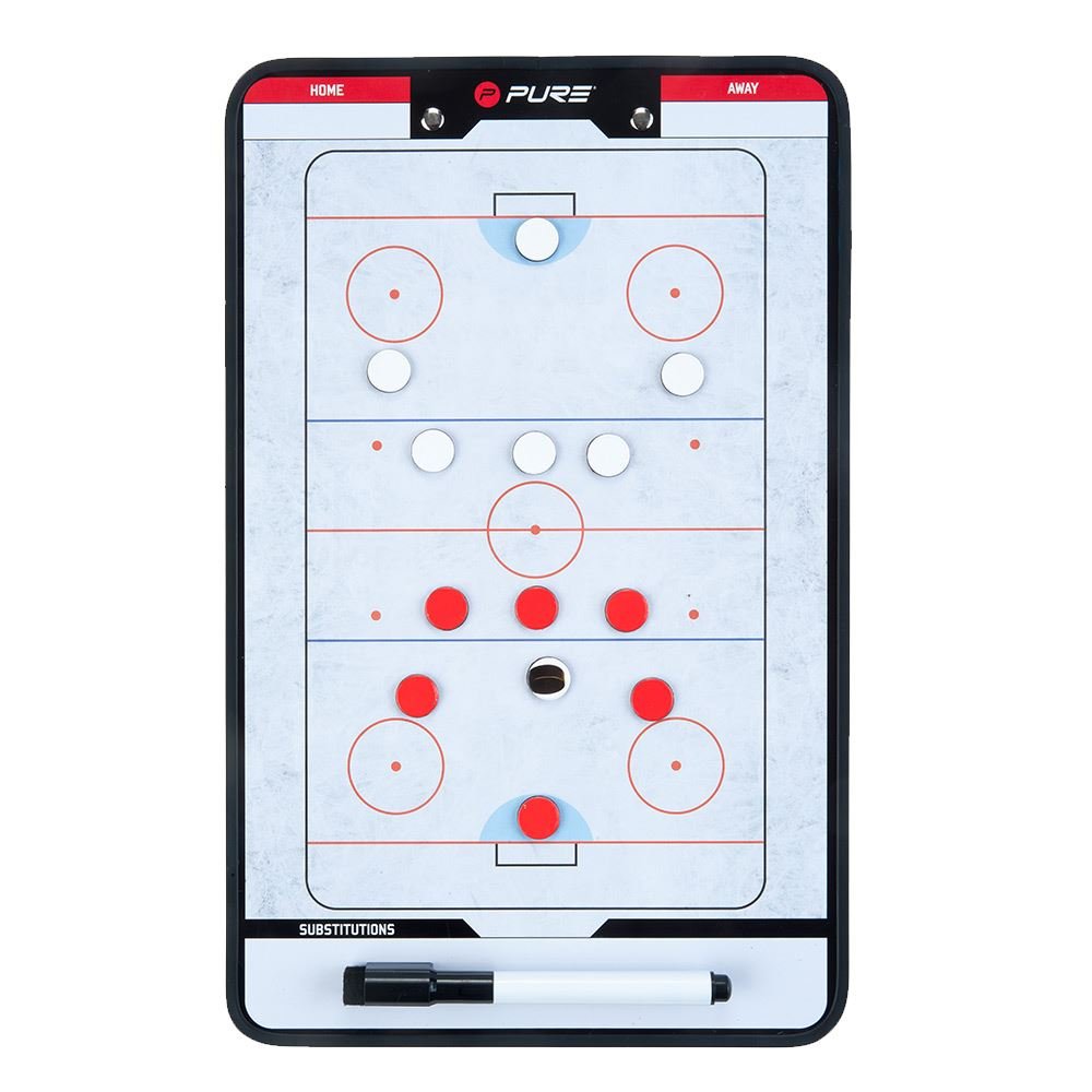 Pure2Improve Taktiikkataulu Tactics Pure 2Improve Jääkiekko, Jääkiekkovalmentajan taktiikkataulu