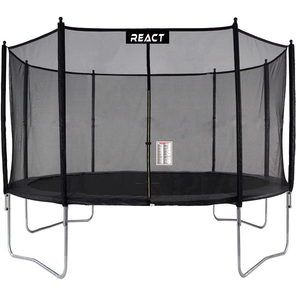 React Trampoliini 396 cm turvaverkolla