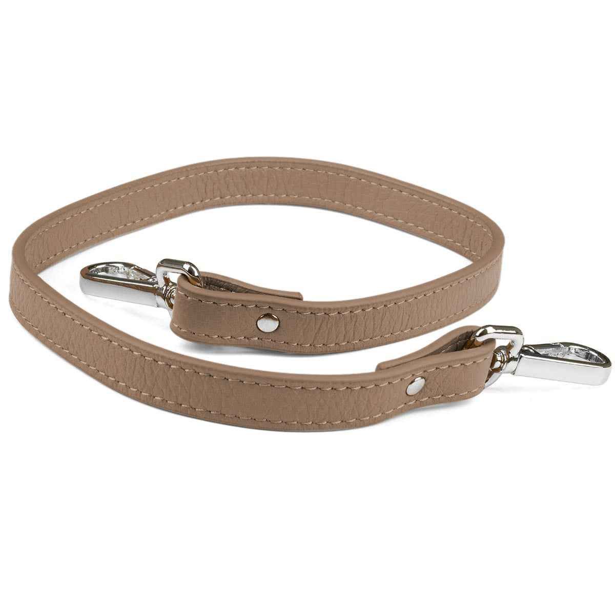 Hirvennahkainen lyhyt olkahihna (hiekka)