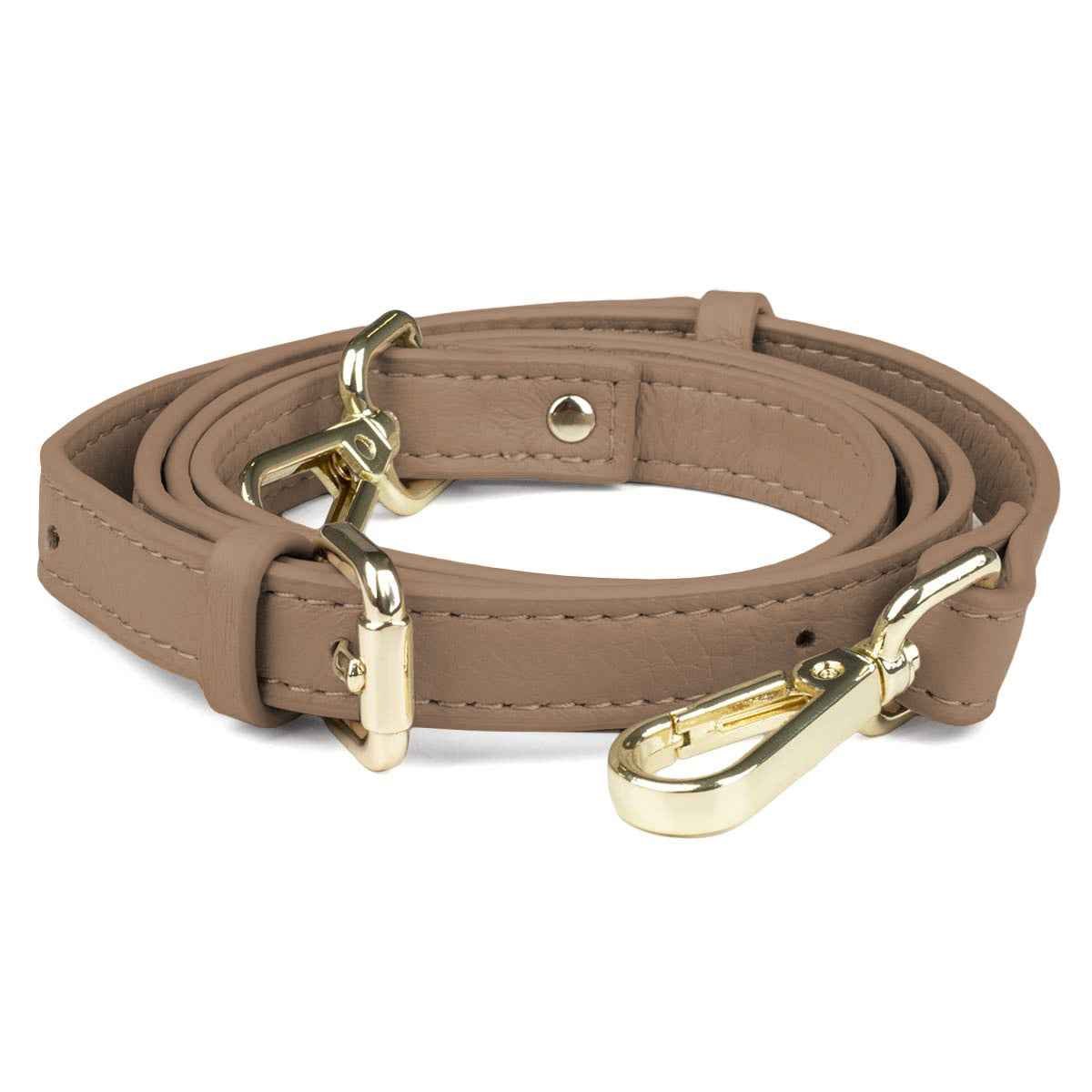 Hirvennahkainen olkahihna (hiekka)