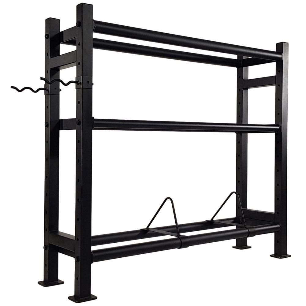 Tunturi Fitness Wall-Kettle-Bumper Multi Storage Rack, Säilytys - Kettlebells