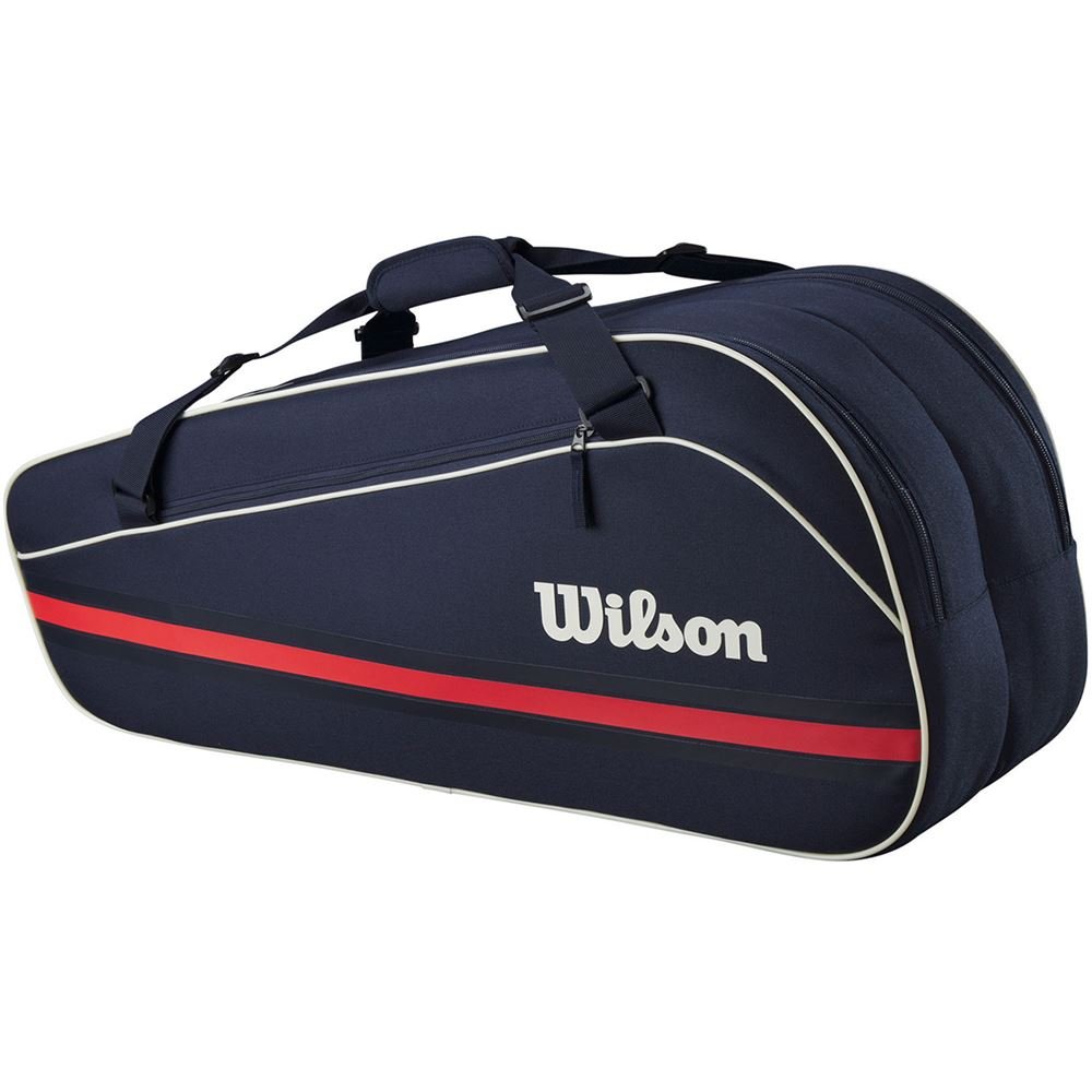 Wilson 6Pk Team Racket Bag 2025 Navy, Tennislaukut