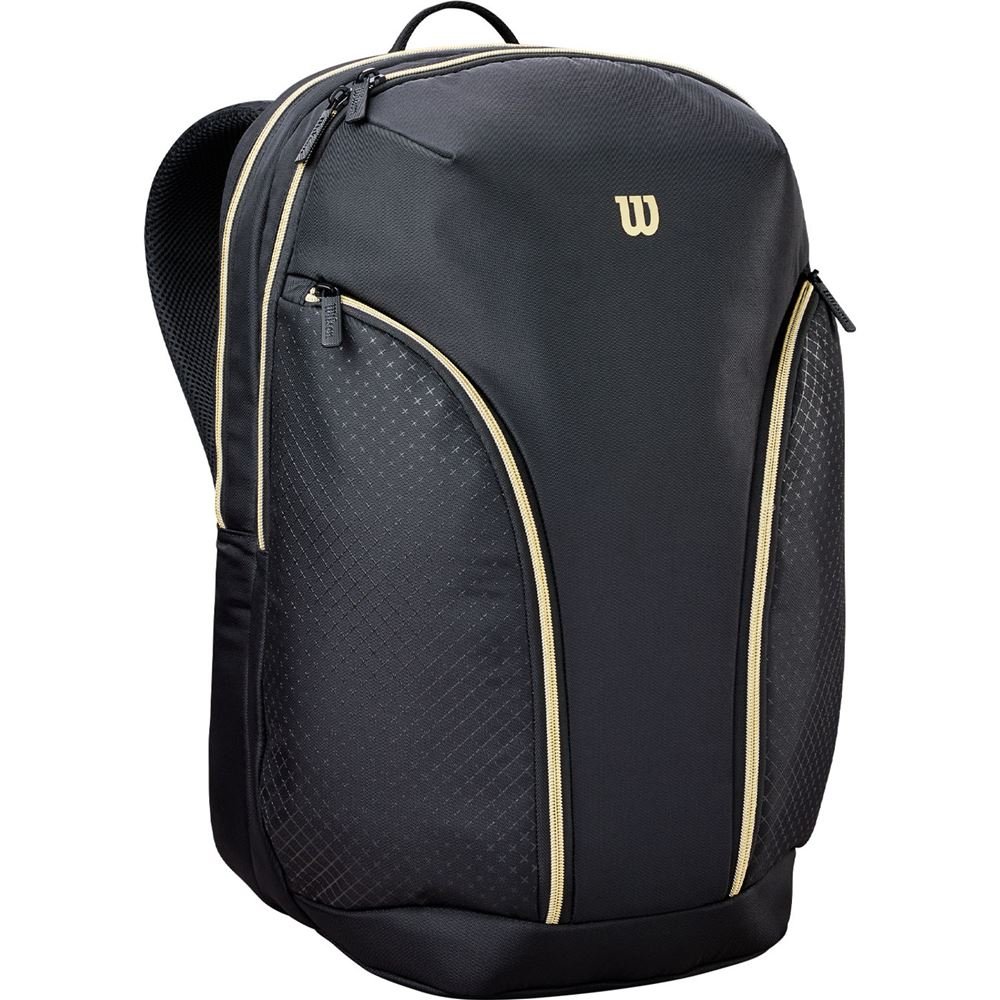 Wilson Defy V1 Padel Backpack Black/Gold, Padellaukut