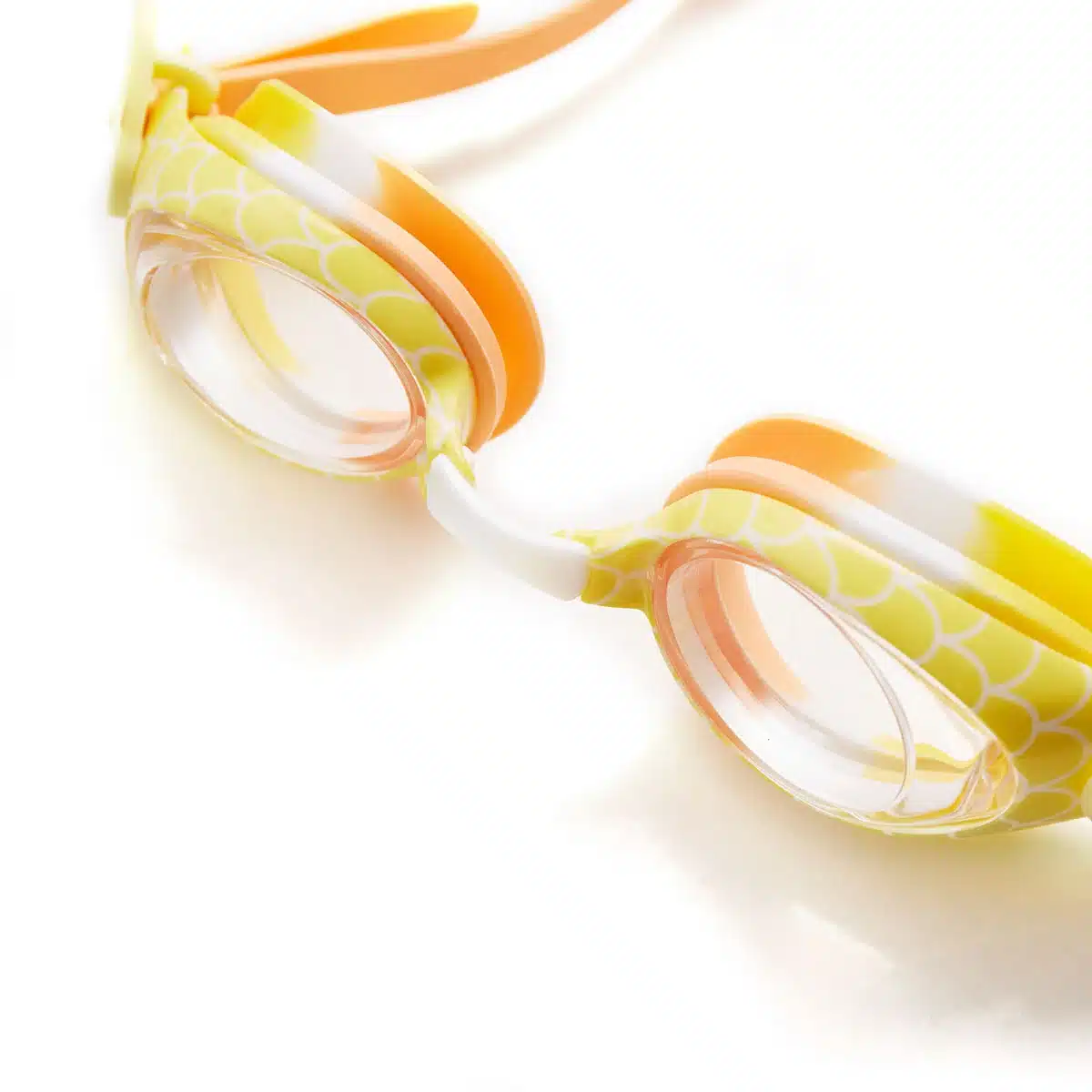 Lasten keltaiset uimalasit"Mermaid"