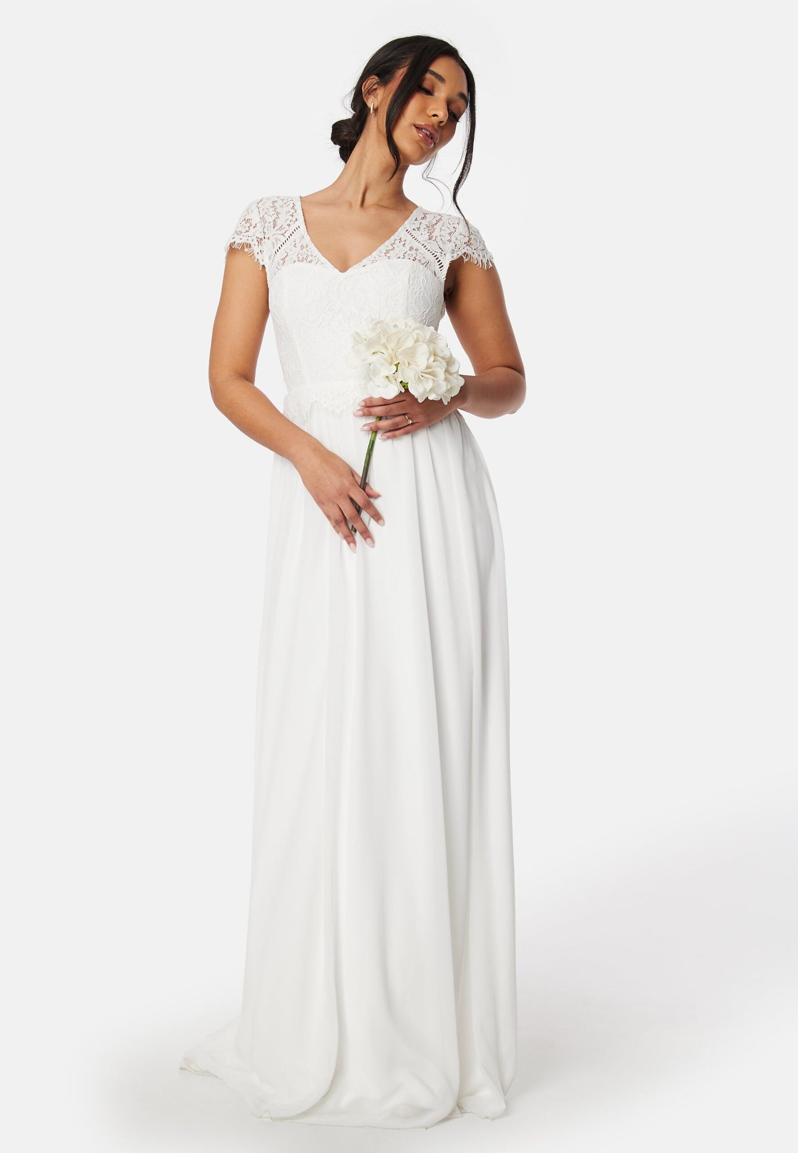 Open Back Lace Gown