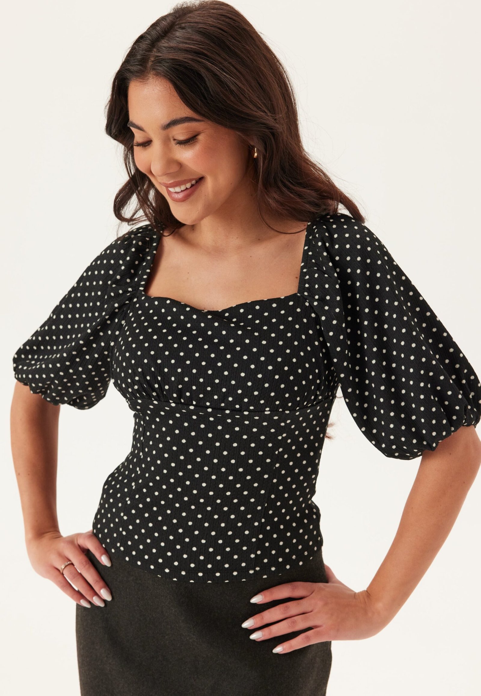 Volume Sleeve Top