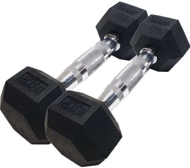 Corefit® Hexagon kiinteät käsipainot 2x 40 kg