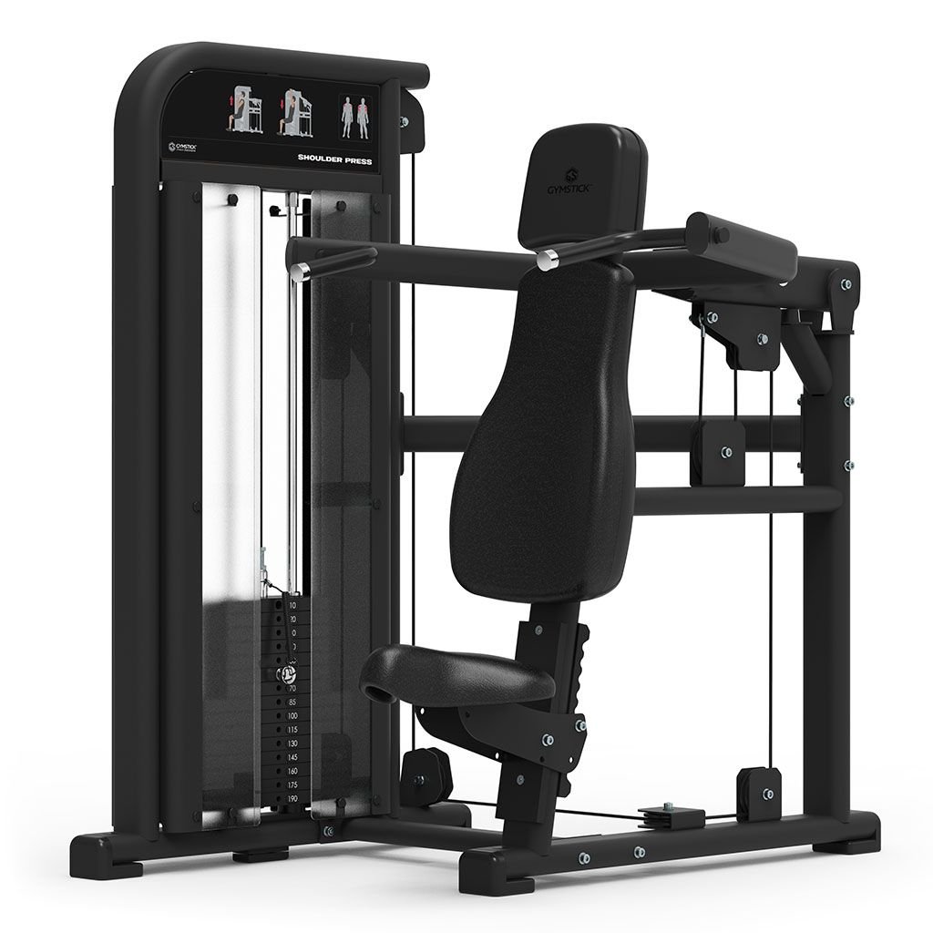 Gymstick Pystypunnerruslaite Seated Shoulder Press