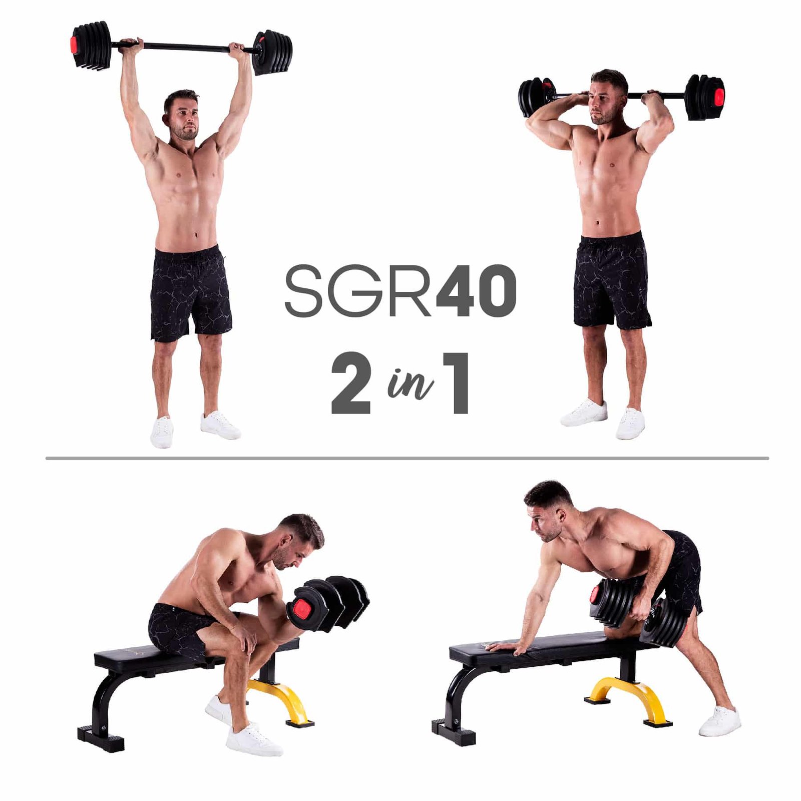 HMS SGR40 Pro painosetti 43,5 kg