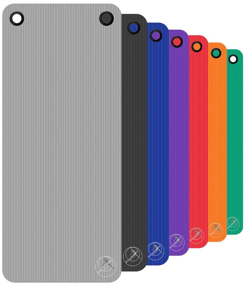 Jumppamatto Professional NBR 140x60x1 cm säilytys rei'illä