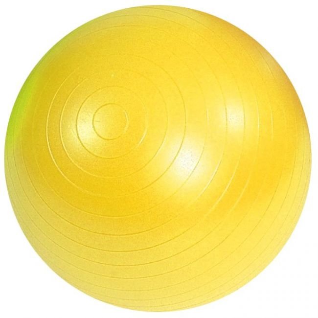 Mambo Max AB Gym Ball jumppapallo 45 cm - Keltainen (sisältää. pumpun!)