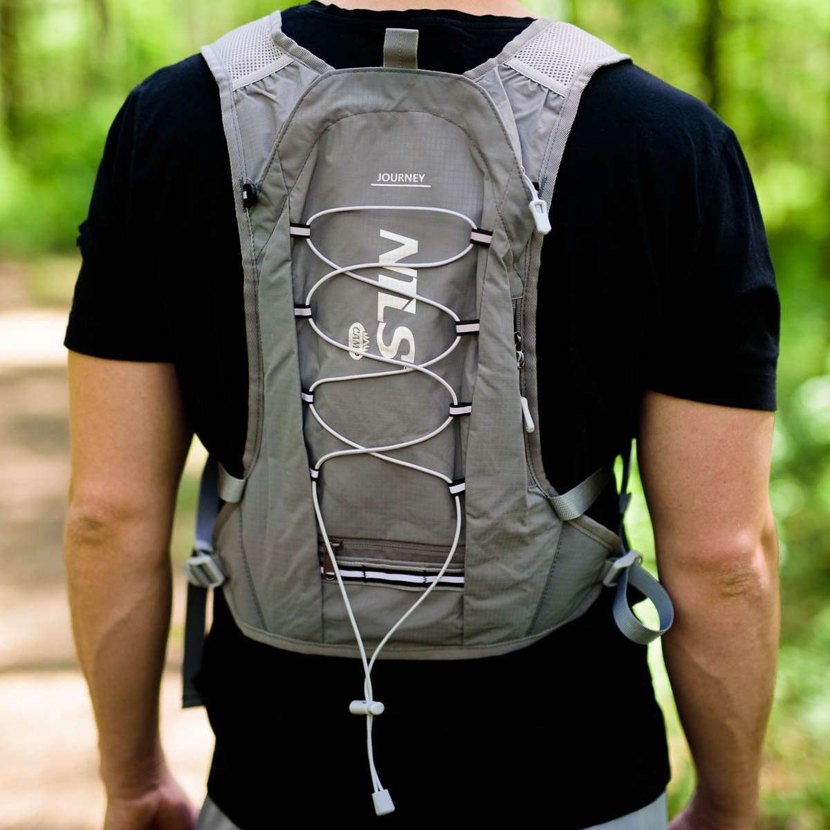 Harmaa juoksureppu Journey 12l
