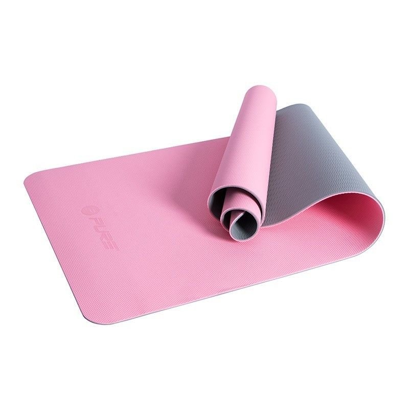 Pure TPE Yoga Mat 58 x 173cm - Joogamatto - Pinkki