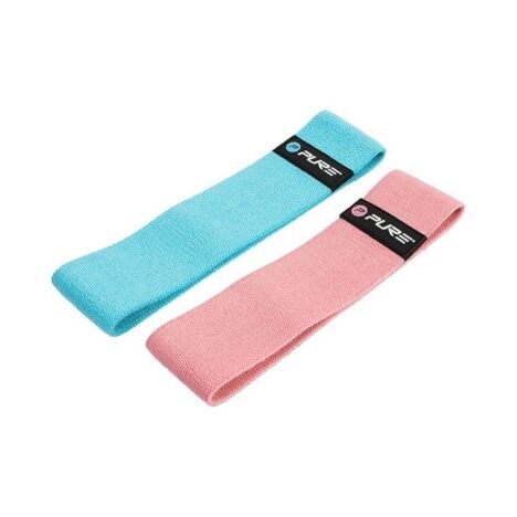 Pure Polyester Mini Bands setti 2kpl - Polyester Resistance Bands Set