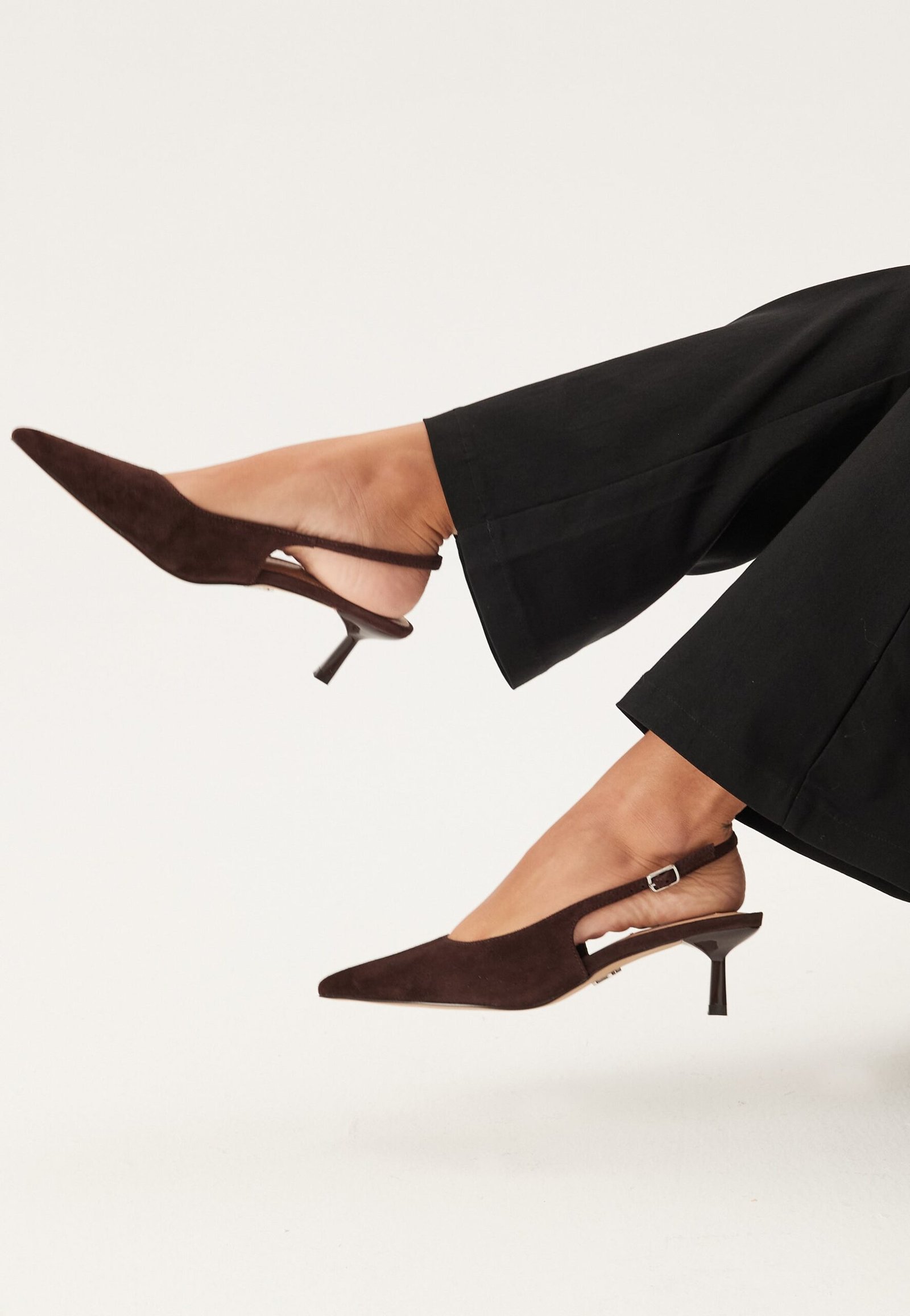 Korra Suede Slingback Sandal