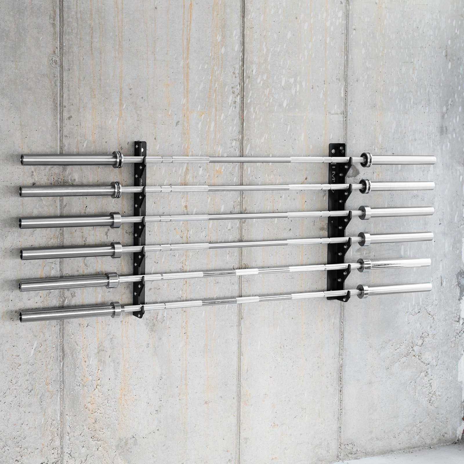 Seinään kiinnitettävä Levytankoteline Olympic-tangoille STR46 HMS