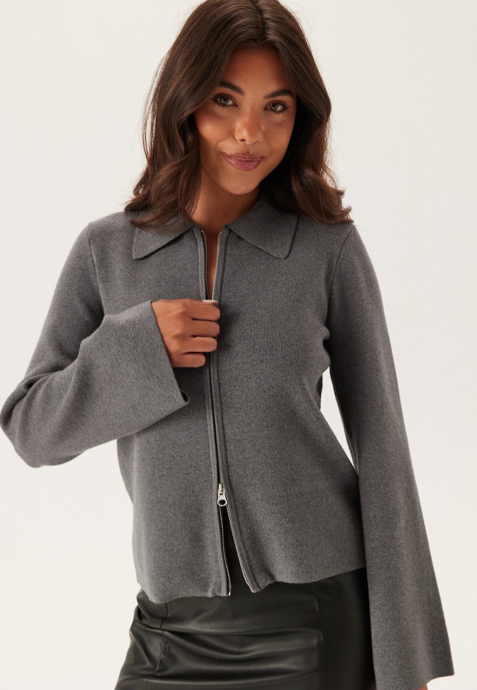 Awhanna Ls Knit Cardigan