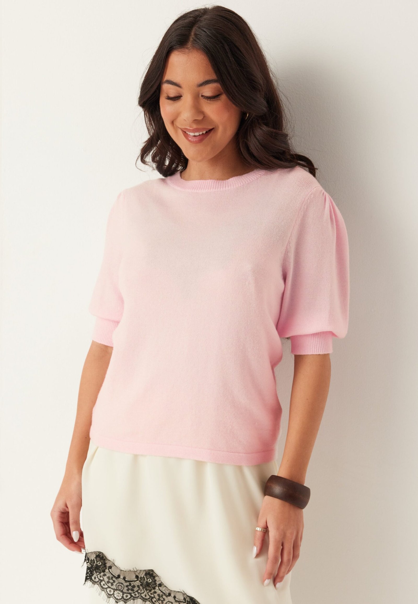 Viril 2/4 SLEEVE O-NECK KNIT T